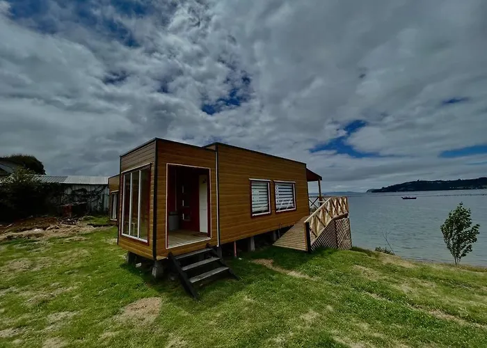 Cabana Con Vista Al Mar Dalcahue 6 Personas