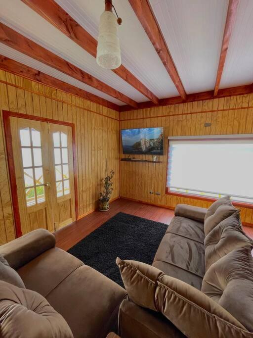 Cabana Con Vista Al Mar Dalcahue 6 Personas Casa de férias