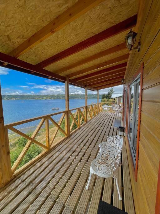 Cabana Con Vista Al Mar Dalcahue 6 Personas *